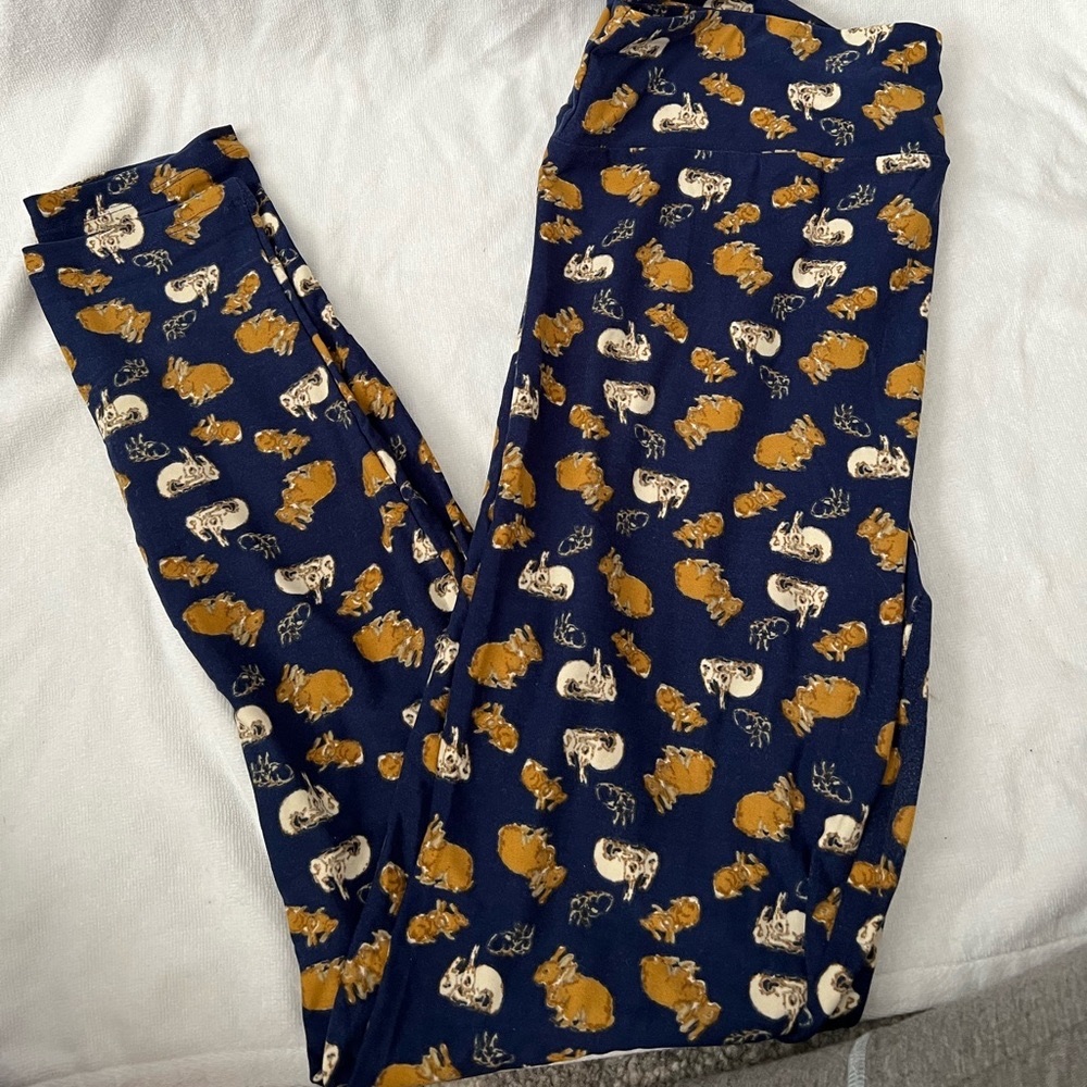LuLaRoe Leggings, Bunny Pattern